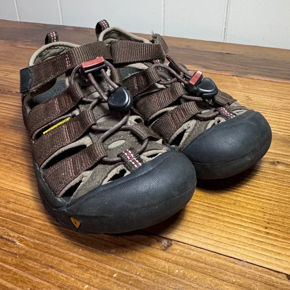 Keen Kids Brown Black Outdoor Sandals